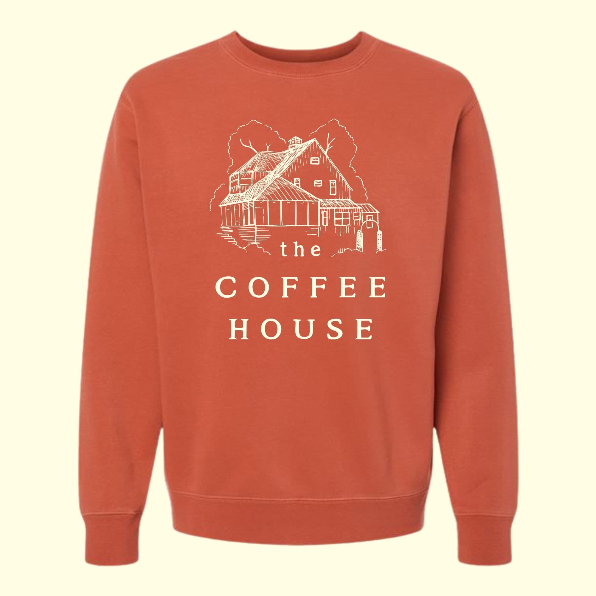 Orange Logo Sweatshirt